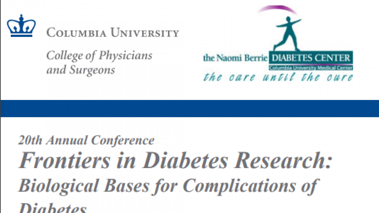 2019 Naomi Berrie Diabetes Center Russell Berrie Foundation Fellowship